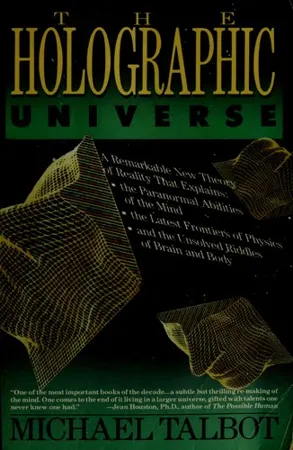 Portada de El universo holográfico