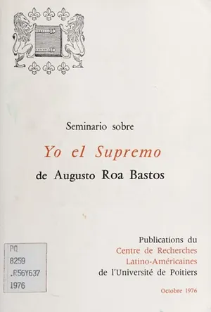 Portada de Yo el Supremo